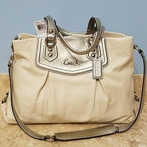 Coach Ashley Carryall leather handbag